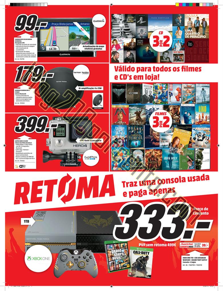 Antevisão Folheto MEDIA MARKT Promoções de 25 j
