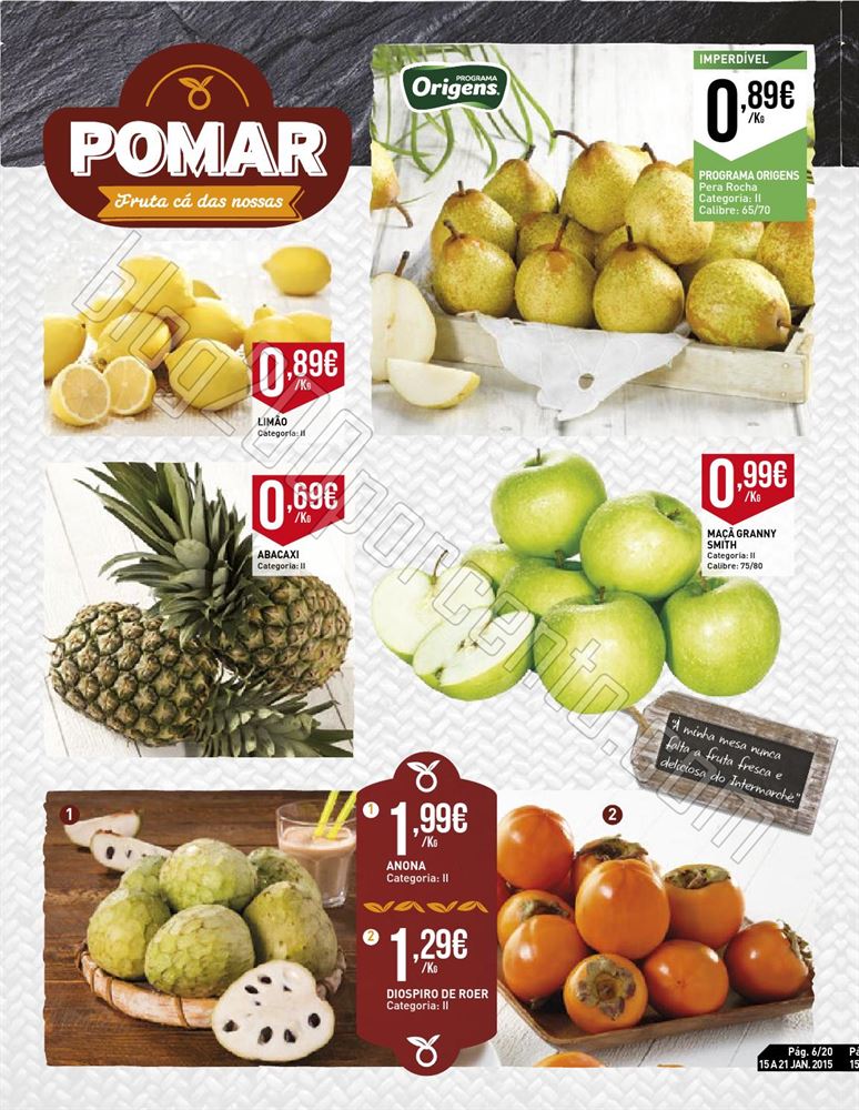 Antevisão Folheto INTERMARCHÉ Promoções de 15 