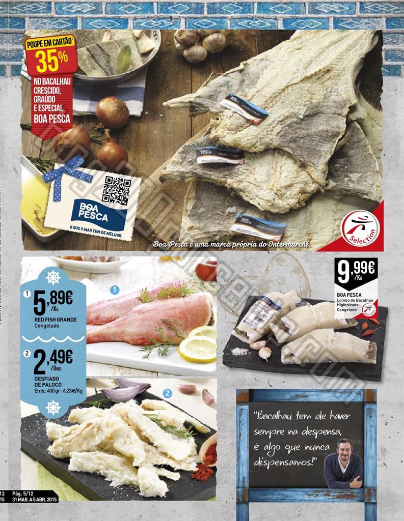 Antevisão Folheto INTERMARCHÉ Promoções de 31 