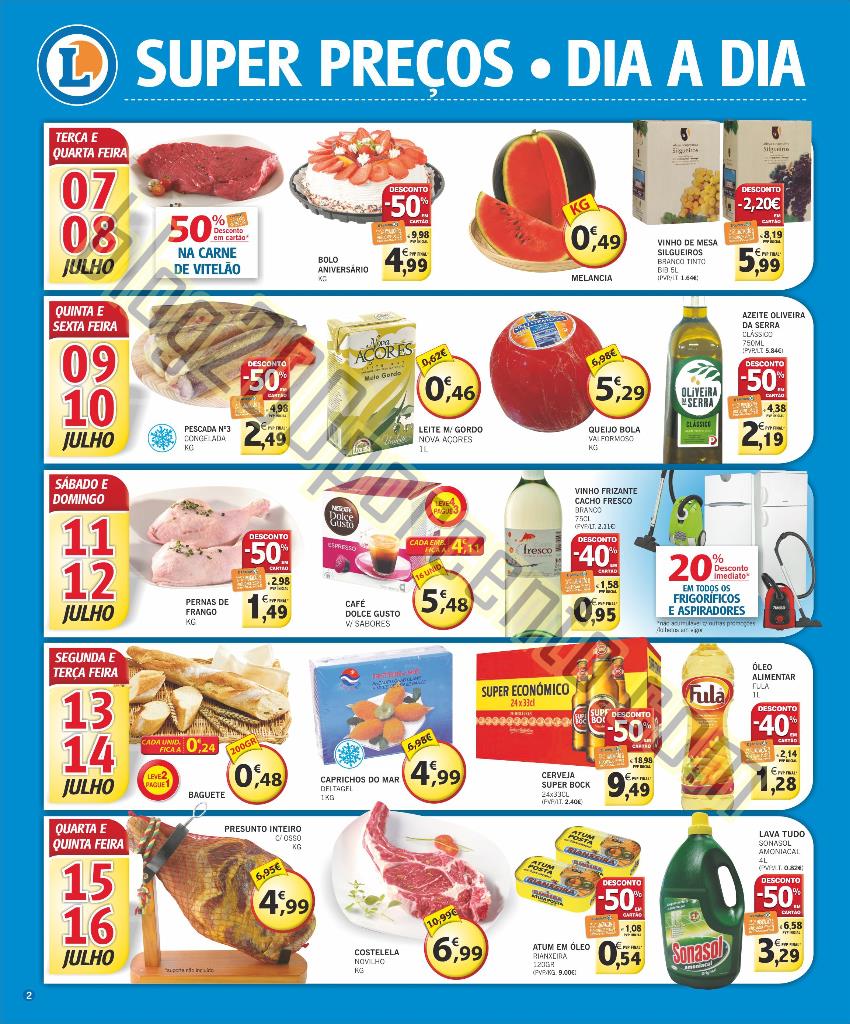 Antevisão folheto E-LECLERC Feira de 6 a 16 julho