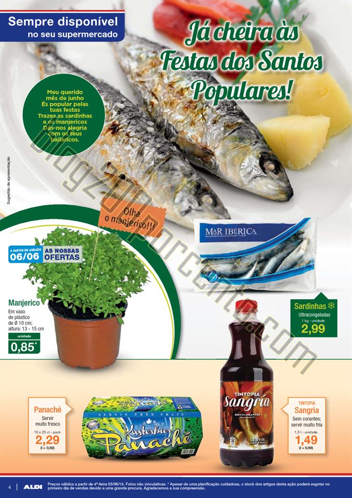 Antevisão Folheto ALDI Promoções a partir de 3 