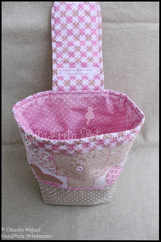 Bolsa para fraldas e bolsa para toalhitas 