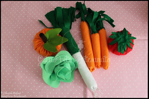 Brinquedos de feltro