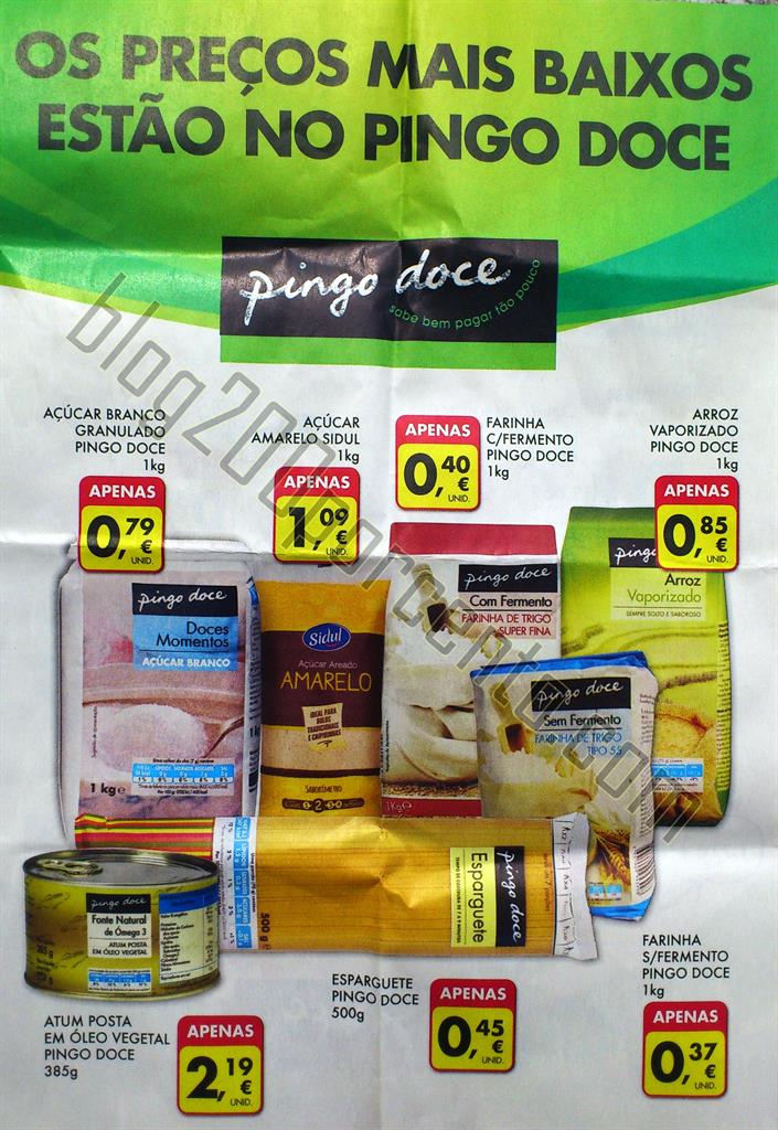Novo Folheto PINGO DOCE Preços Baixos em vigor de