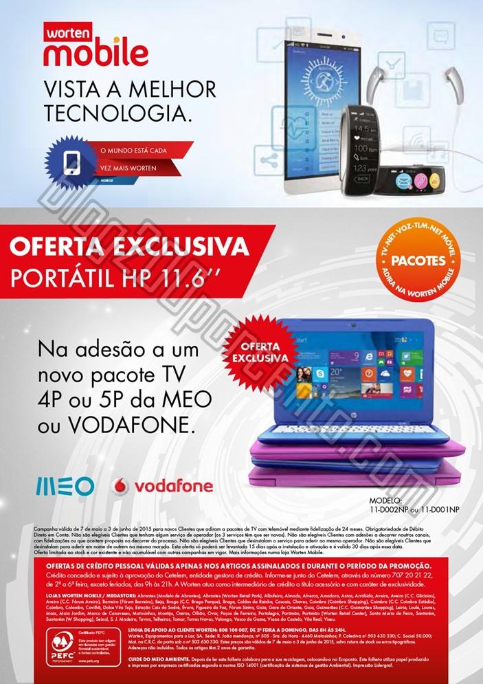 Antevisão Folheto WORTEN MOBILE Promoções de 7 