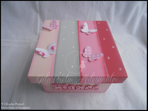 Caixa de recordações de bebé 