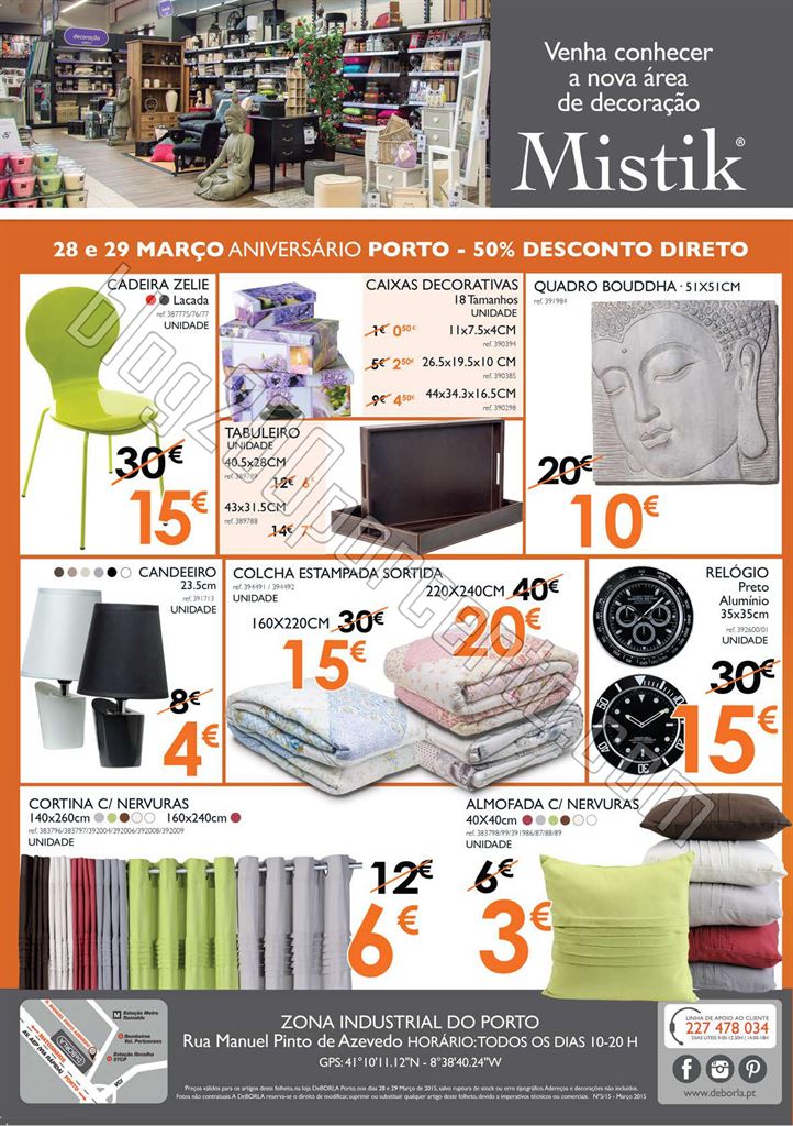 Antevisão Folheto DEBORLA Aniversário Porto dias