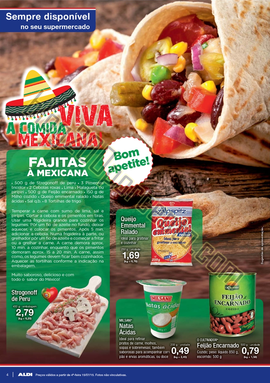 Antevisão Folheto ALDI Promoções a partir de 15