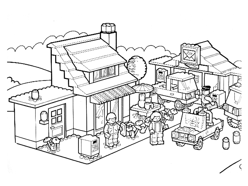 LEGO :: Desenhos-para-colorir-e-imprimir