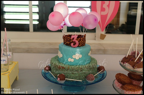 Festa do 3º aniversário da Madalena: Balões de Ar Quente