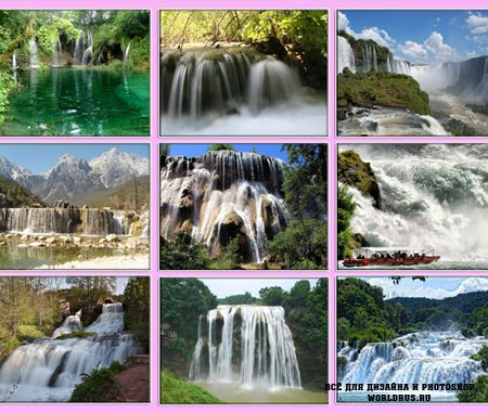 wallpapers fundos imagens cascatas download baixar