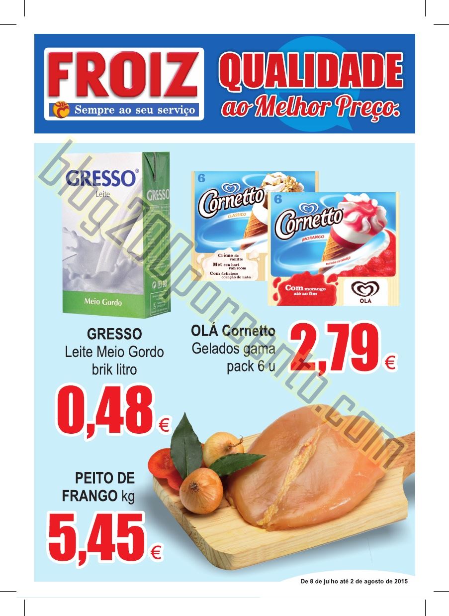 Novo Folheto FROIZ Promoções até 2 agosto p1.jp