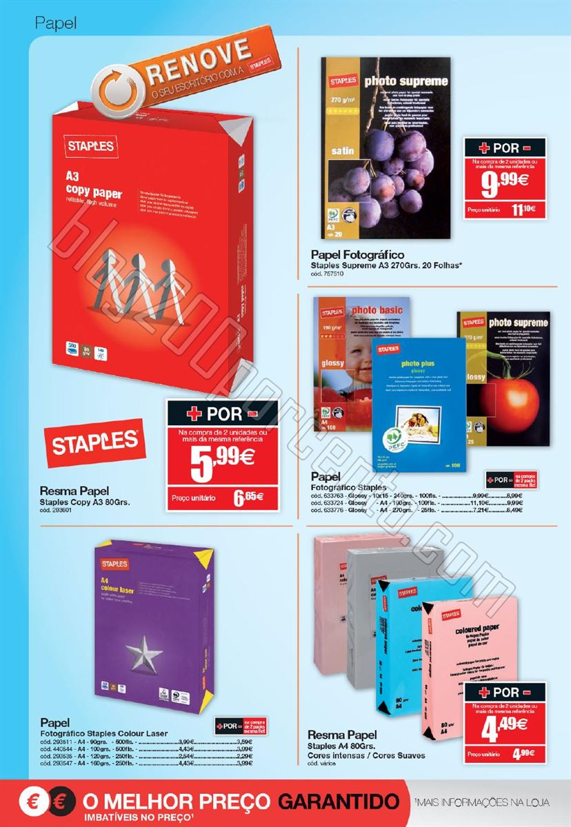 Novo Folheto STAPLES de 29 janeiro a 10  fevereiro