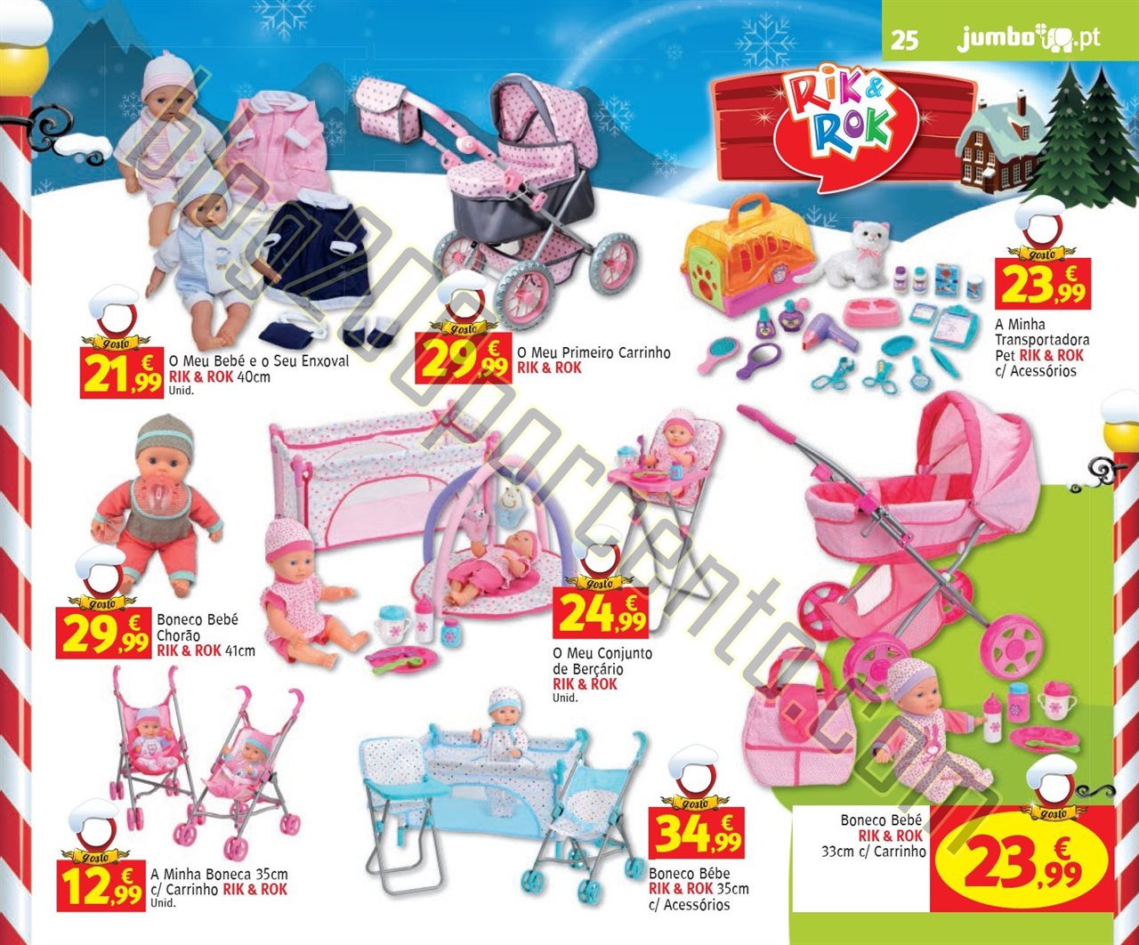 Antevisão Folheto JUMBO Brinquedos de Natal de 13