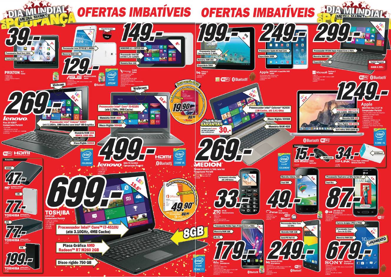 Folheto Media Markt