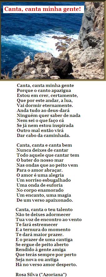 O mar da Serreta (Canta, canta minha gente!)
