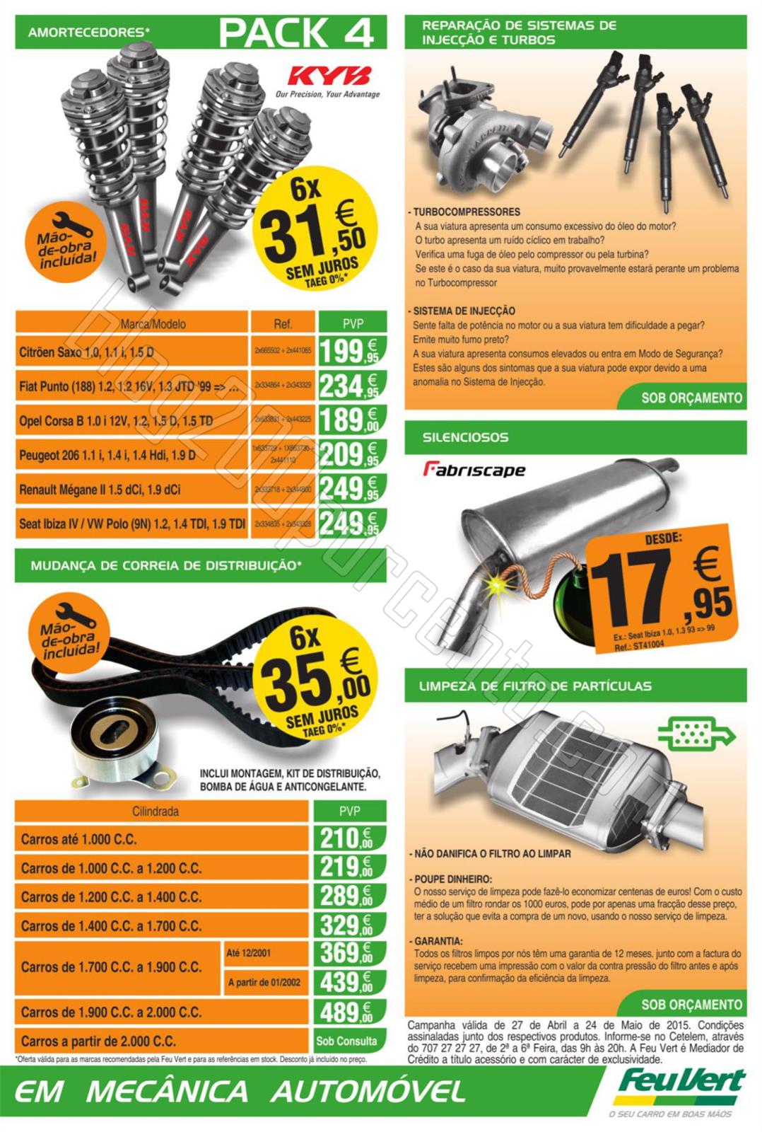 Antevisão Folheto FEU VERT Promoções de 27 abri