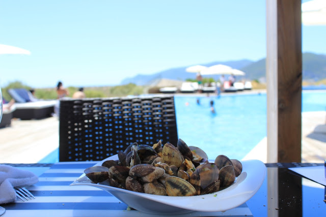 tróia beach club + amêijoas à bulhão pato + piscina + península de tróia + tróia resort + beach houses tróia resort +  férias em família + aqualuz hotel + viajar em família + férias perto de lisboa + praia + tróia-bico de lulas + escapadinha em família + hóteis bons para famílias 