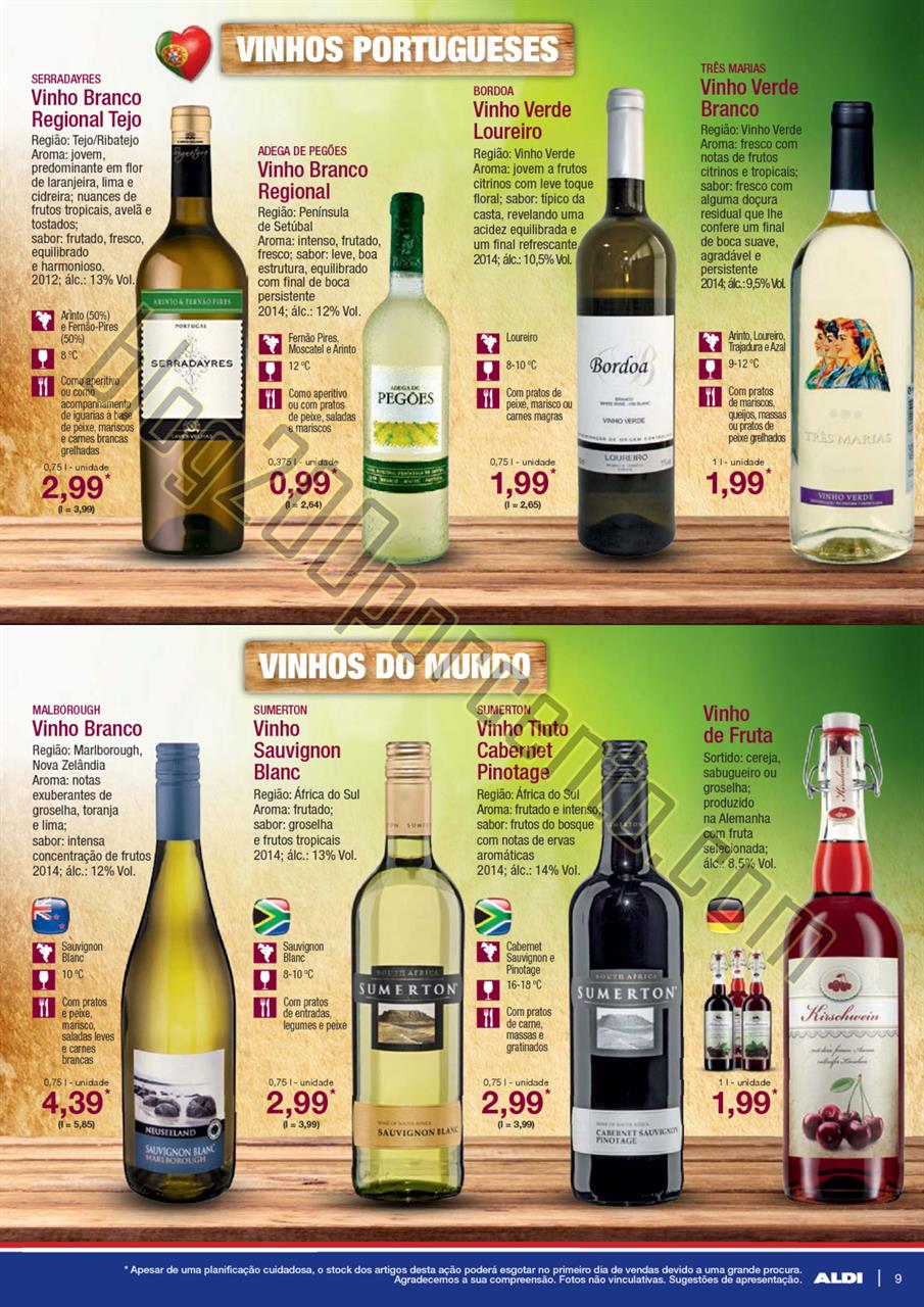 Antevisão Folheto ALDI Promoções a partir de 8 