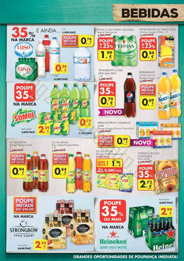 Antevisão Folheto PINGO DOCE Promoções de 4 a 1