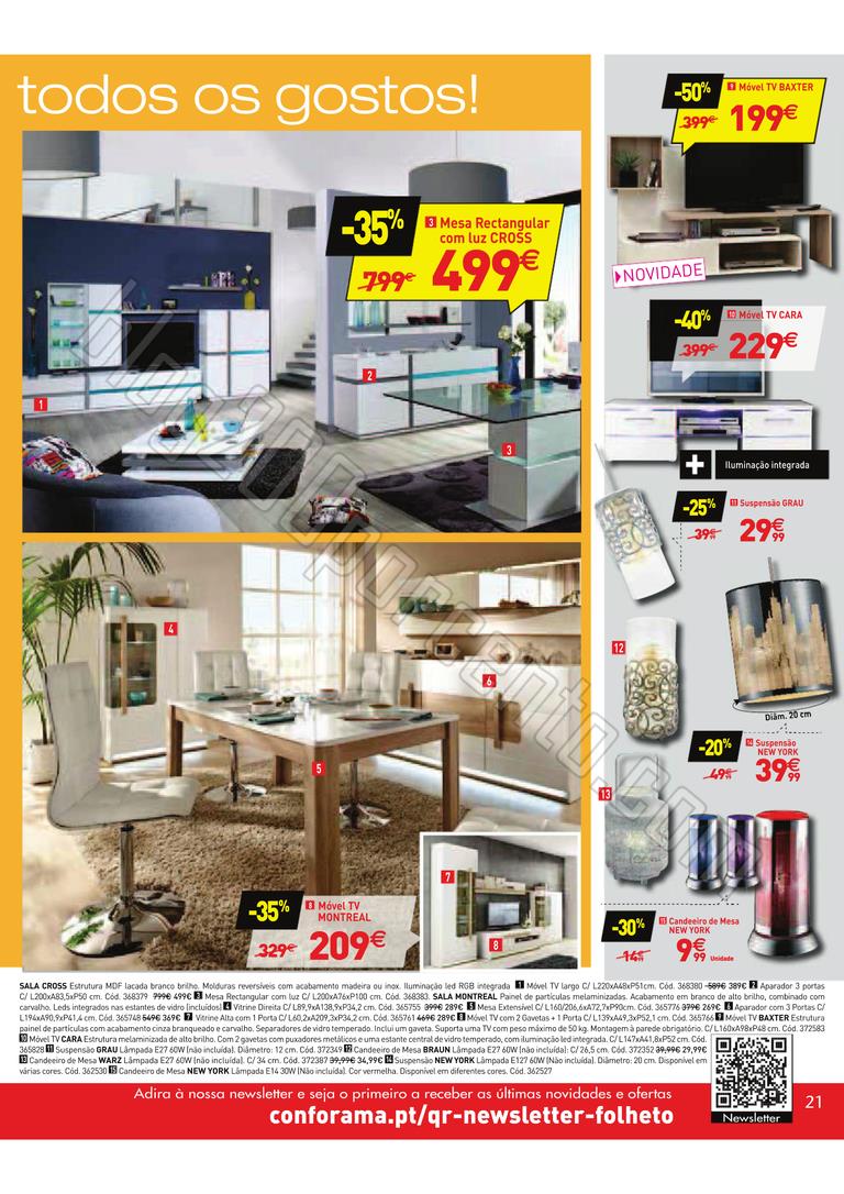 Novo folheto CONFORAMA Promoções até 27 maio p2