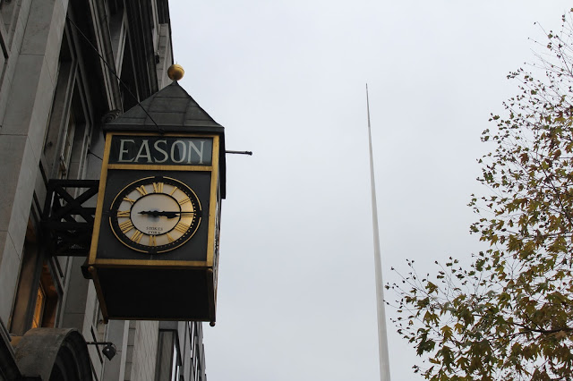 o'connell street + spire + dublin + irlanda + visitar dublin + viajar com crianças