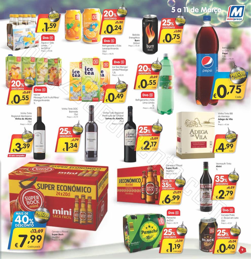 Antevisão Folheto MINIPREÇO Promoções de 5 a 1