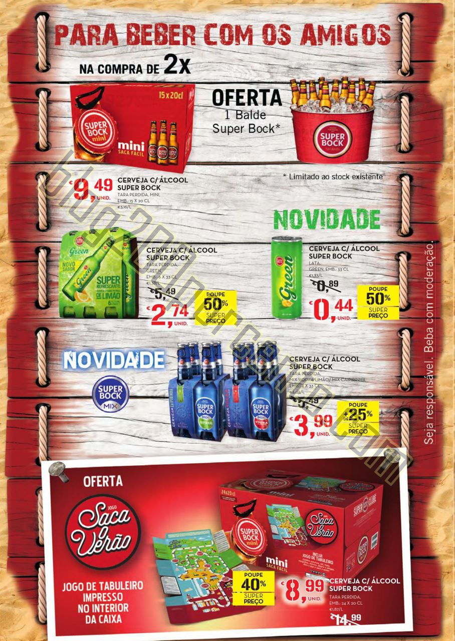 Antevisão Folheto CONTINENTE Refresca o verão de