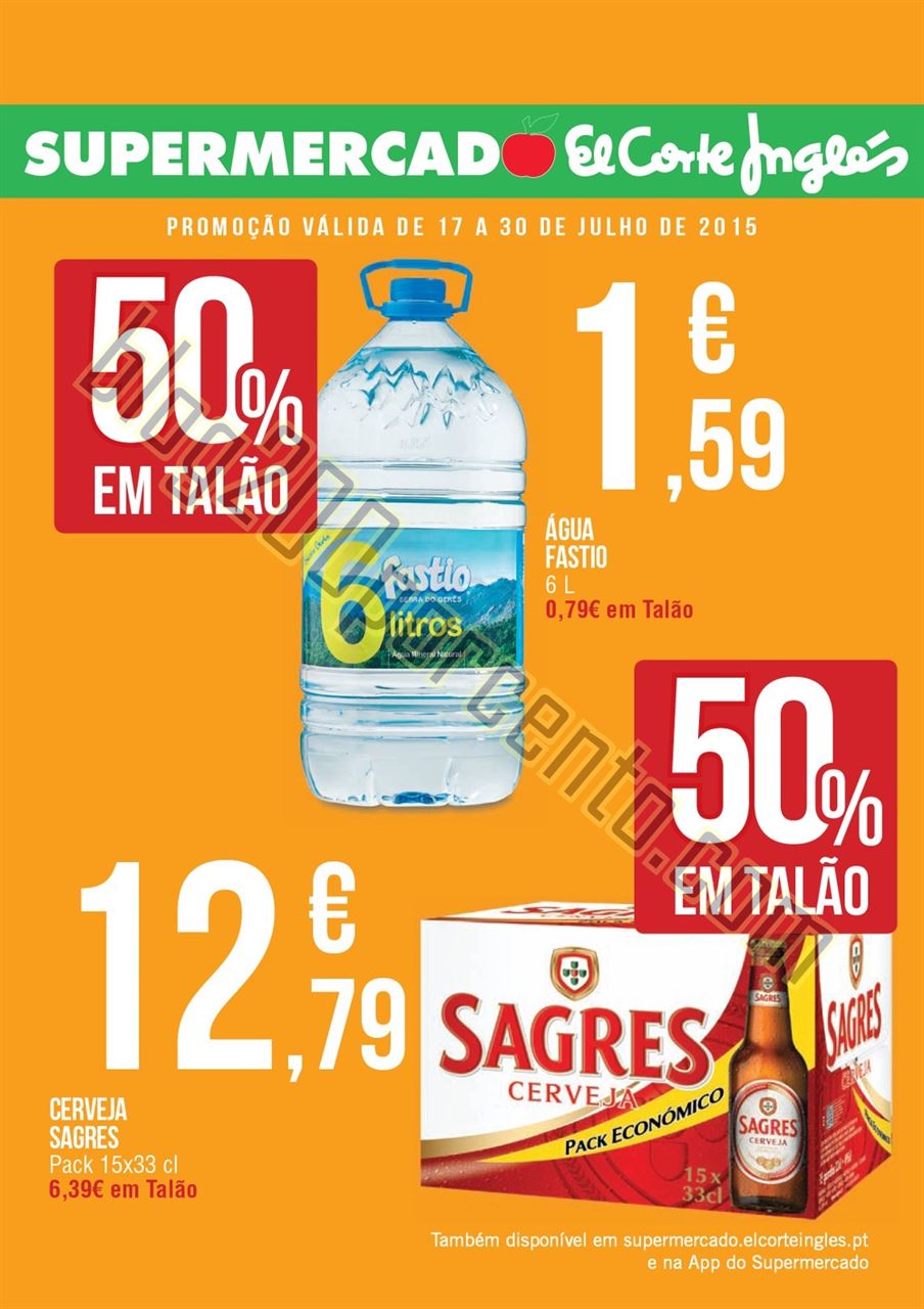 Antevisão Folheto EL CORTE INGLÉS Promoções de