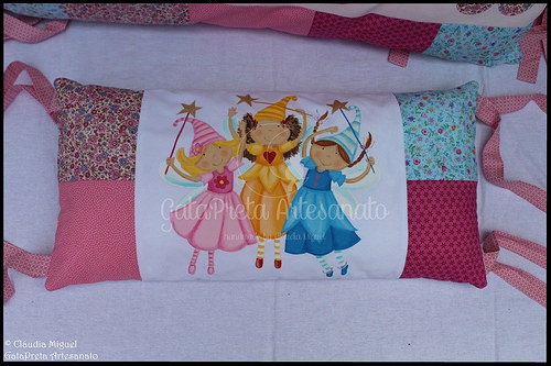 Conjunto de berço/cama de grades 