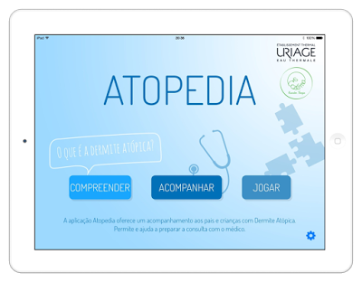 uriage + atopia + dermatite atópica + blogasviagensdosvs + app