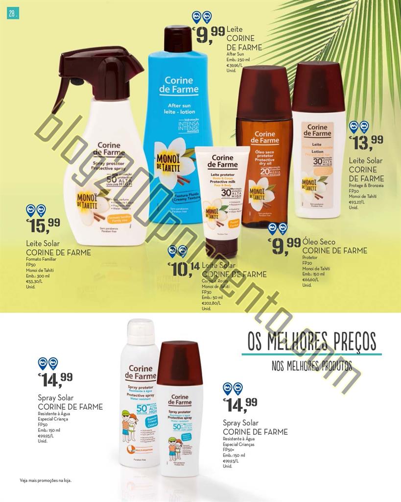 Novo Folheto CONTINENTE Beleza e verão promoçõe