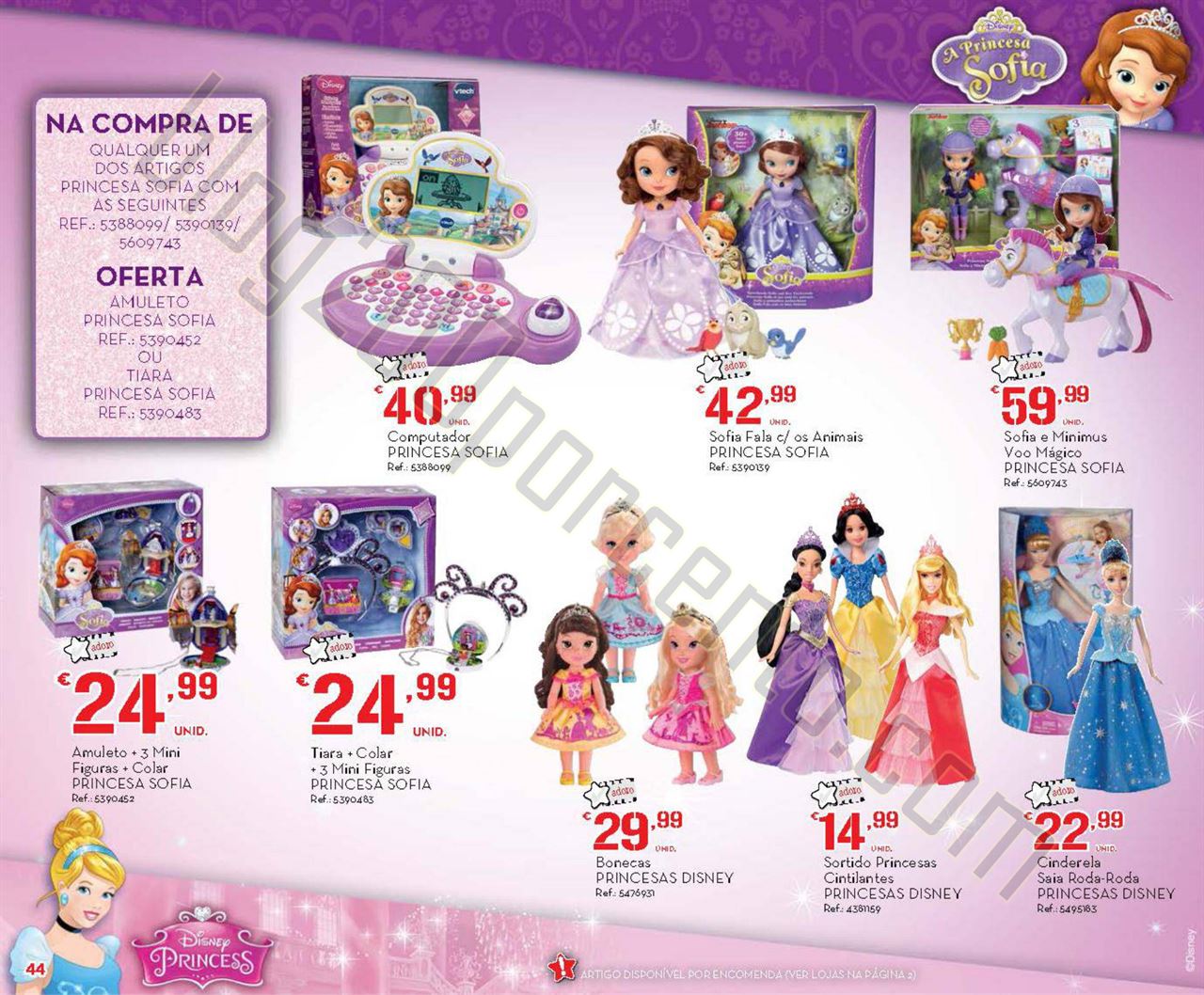 Disney Princesas - Conjunto de Figuras e Acessórios - Autobrinca