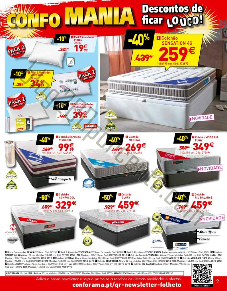 Novo Folheto CONFORAMA Promoções de 18 a 30 junh