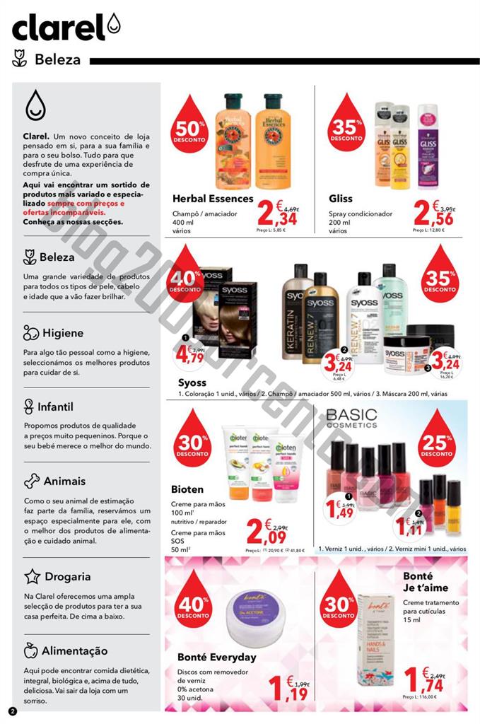 Antevisão Folheto CLAREL Promoções de 14 a 27 m