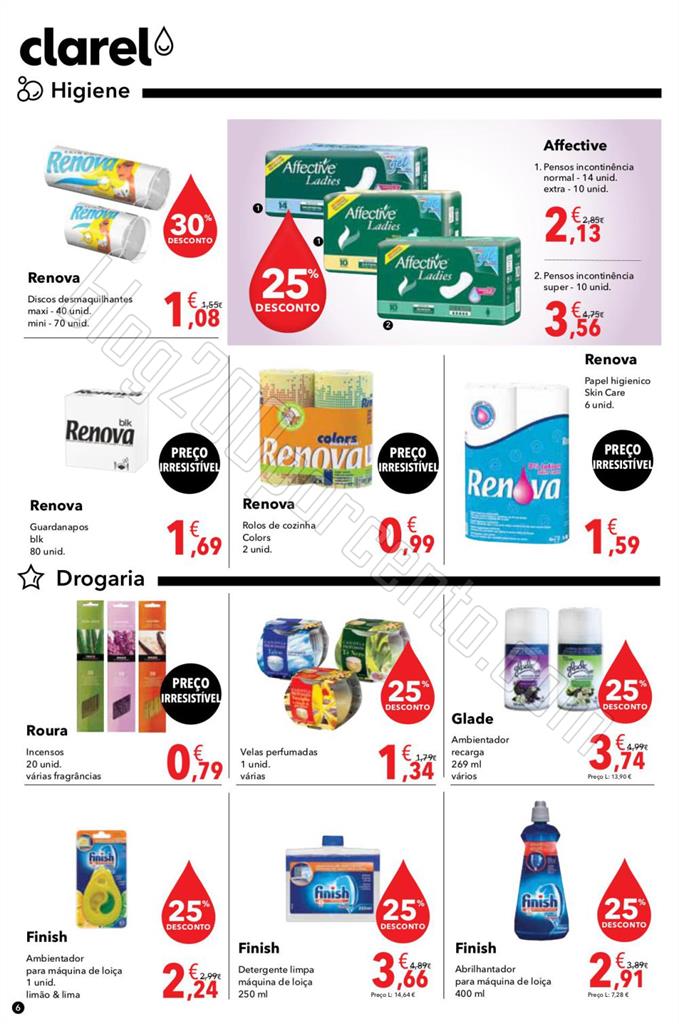 Antevisão Folheto CLAREL Promoções de 5 a 18 ma