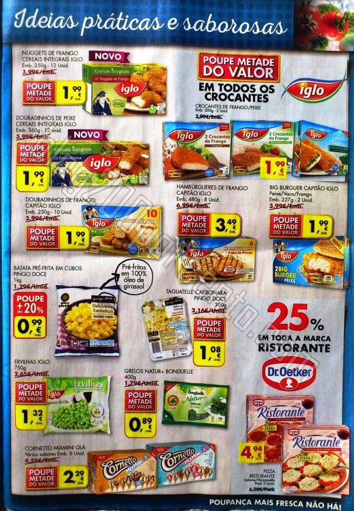Antevisão Folheto PINGO DOCE Promoções de 27 ja
