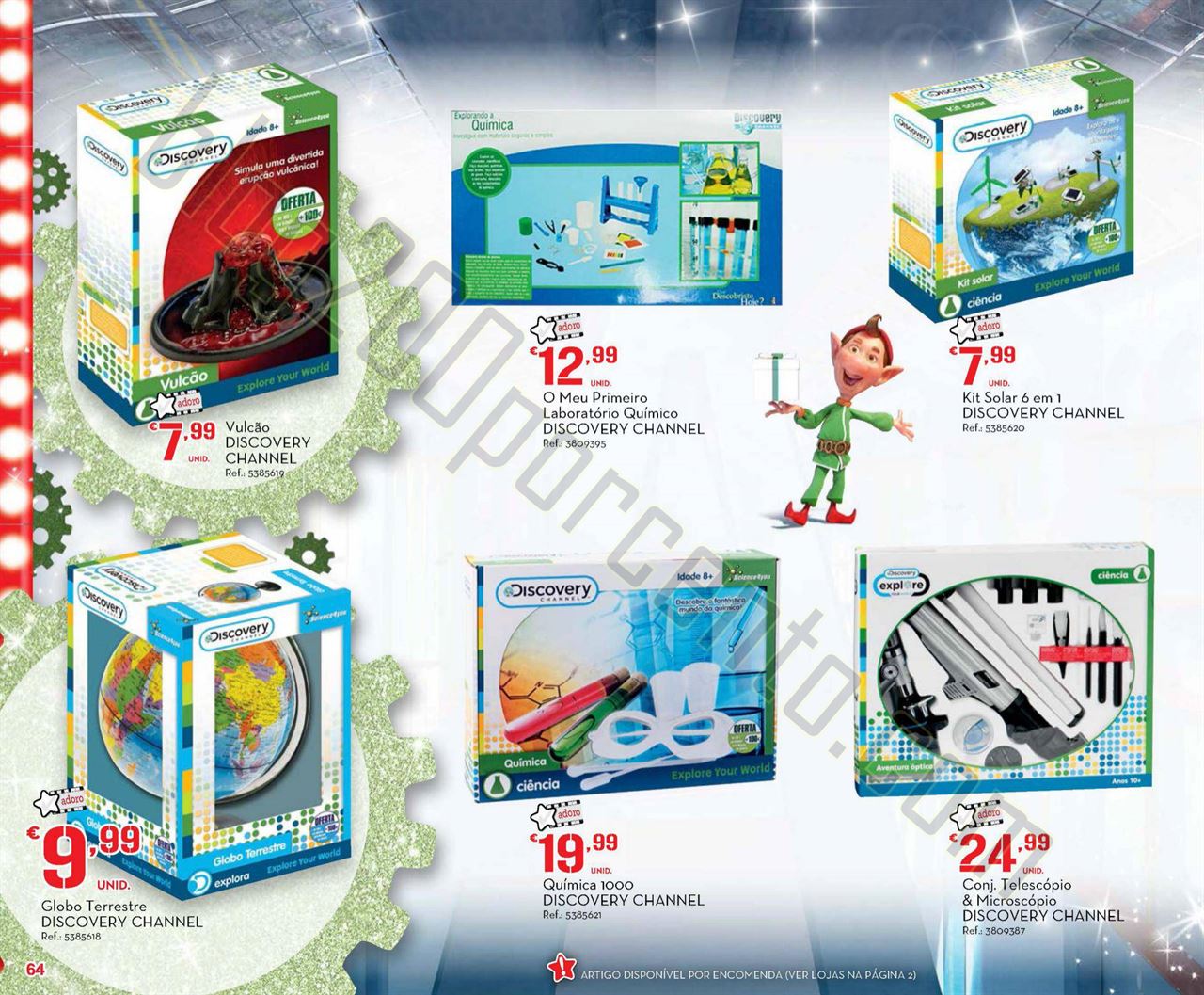 Antevisão Folheto CONTINENTE Brinquedos Natal de 