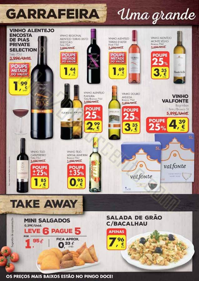 Antevisão Folheto PINGO DOCE Promoções de 4 a 1