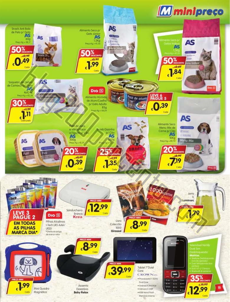 Antevisão Folheto MINIPREÇO Promoções de 6 a 1