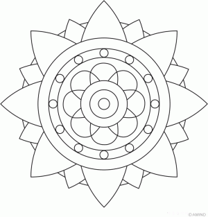 Mandalas para Colorir e Imprimir - Brinquedos de Papel