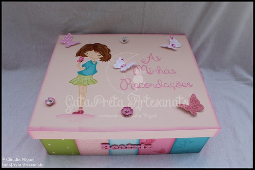 Caixas grandes de recordações 