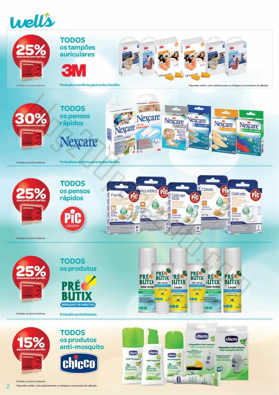Antevisão Folheto WELLS Promoções de 28 julho a