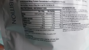 100% Proteína de soro de leite não desnaturada concentrada (de leite)