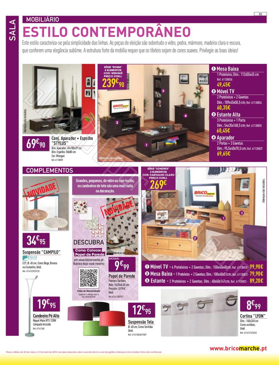 Antevisão Folheto BRICOMARCHÉ de 26 março a 12 