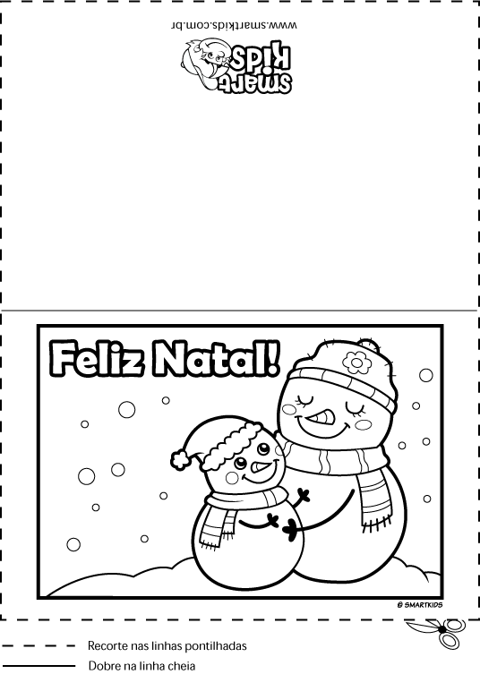 Sinos de Natal Desenhos para Colorir - Brinquedos de Papel