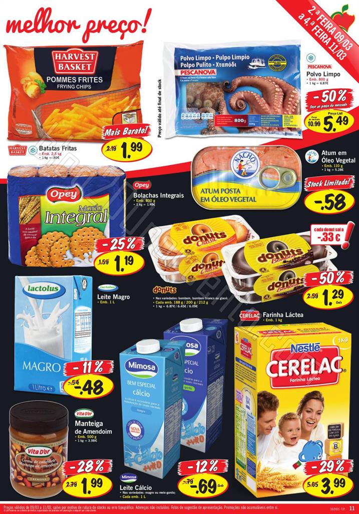 Antevisão Folheto LIDL promoções de 5 a 11 mar