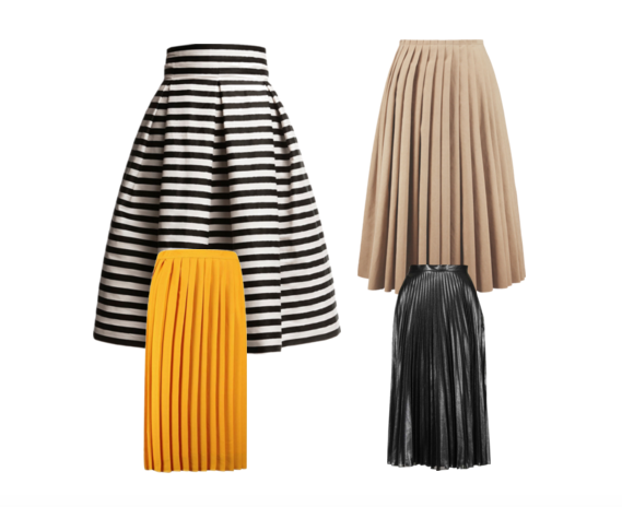 saias midi + tendências de moda + fashion + lookbook 