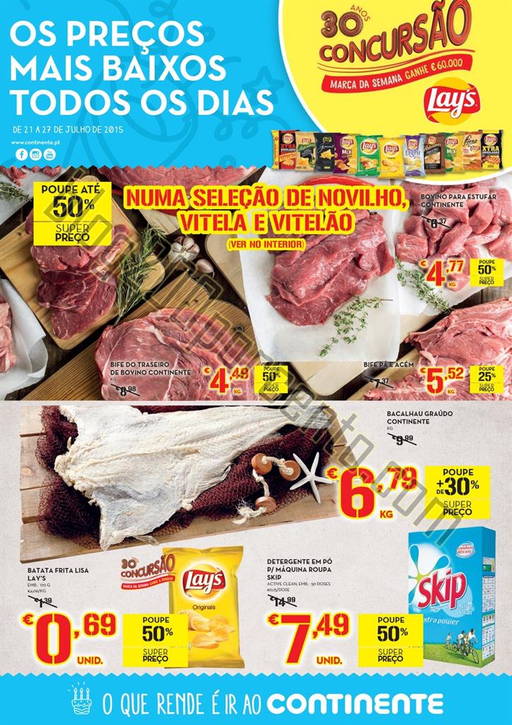 Antevisão Folheto CONTINENTE Promoções de 21 a 