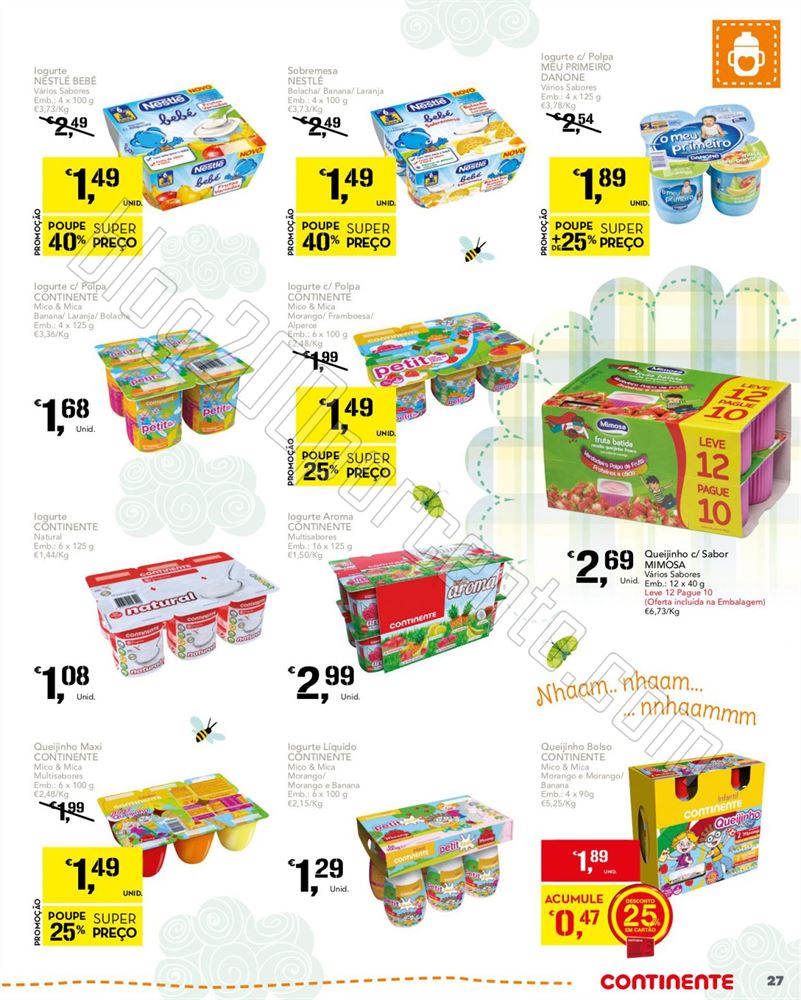 Antevisão Folheto CONTINENTE Feira do Bebé de 20